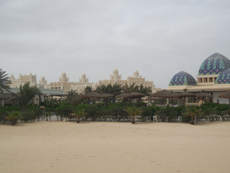 hotel from beach