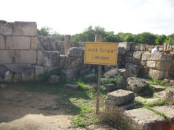 ancient ruin toilets!